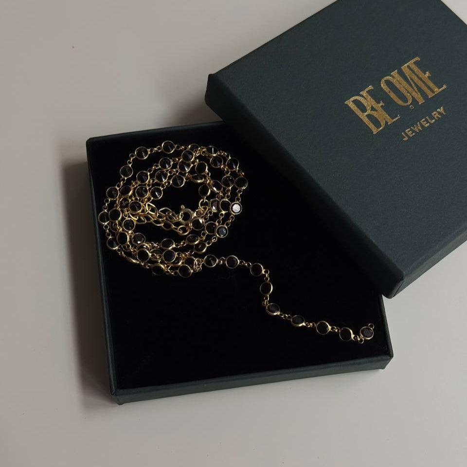 TAŞLI Y ZİNCİR | 925 GÜMÜŞ