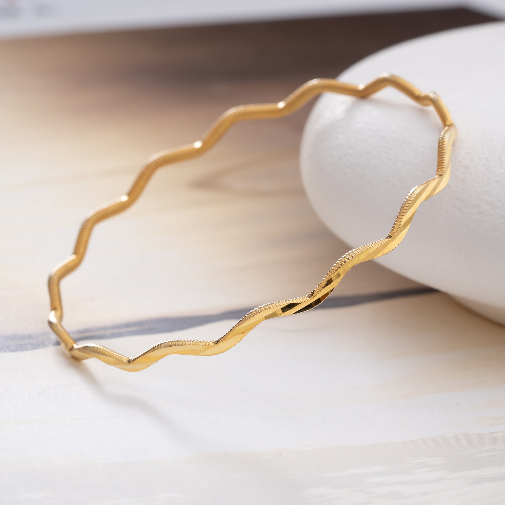 ZİKZAK AJDA BİLEZİK | 925 GÜMÜŞ