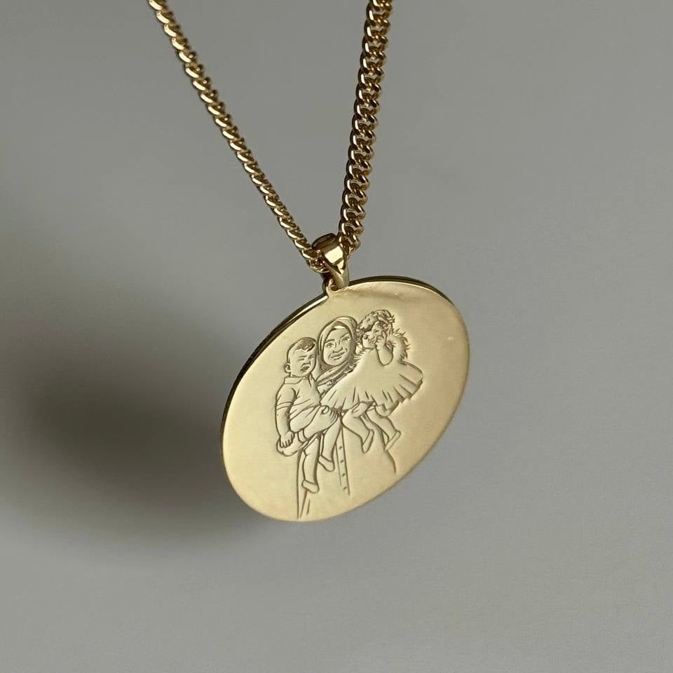 ÇİZİM KOLYE | 925 GÜMÜŞ