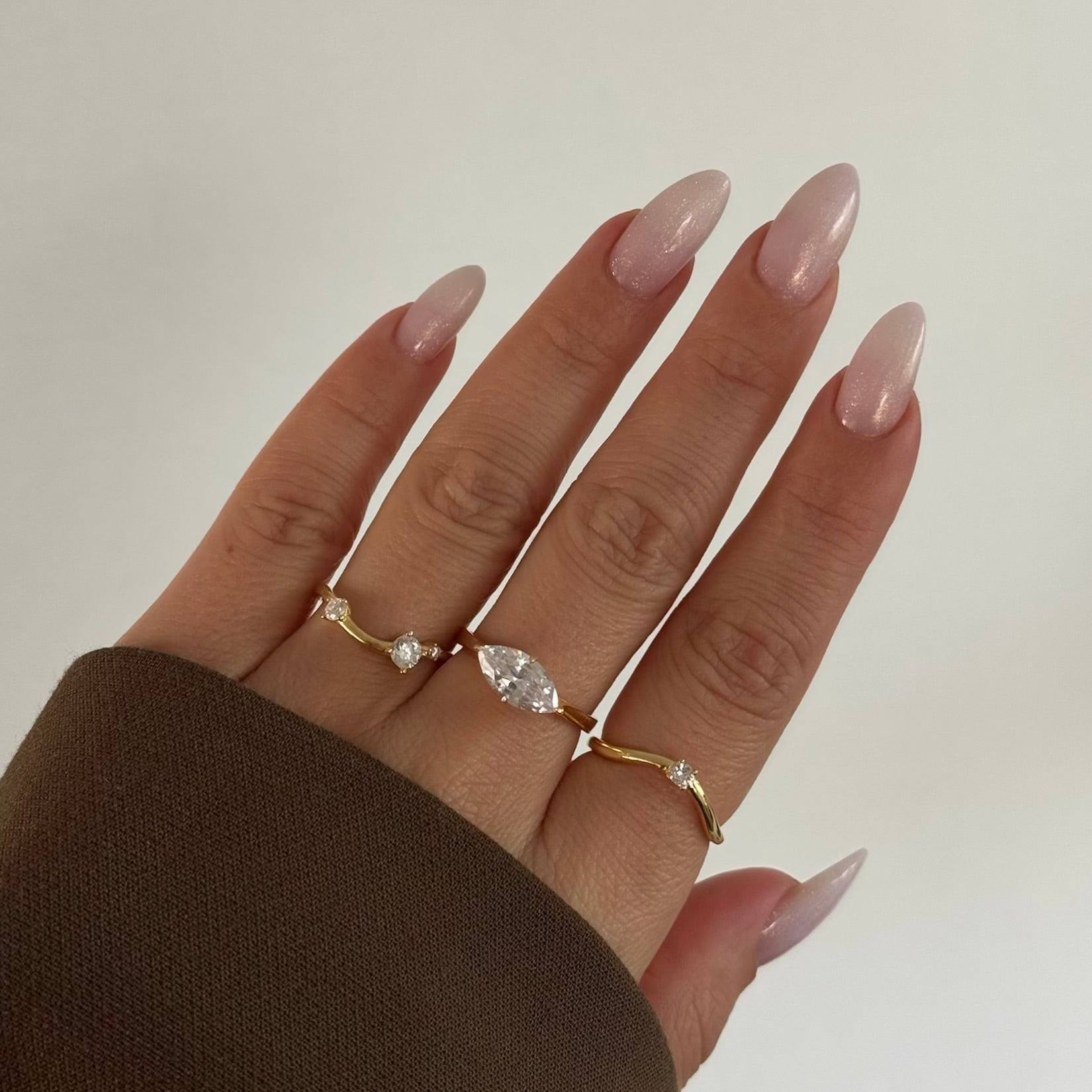 BASİC TRİO YÜZÜK SET| 925 GÜMÜŞ