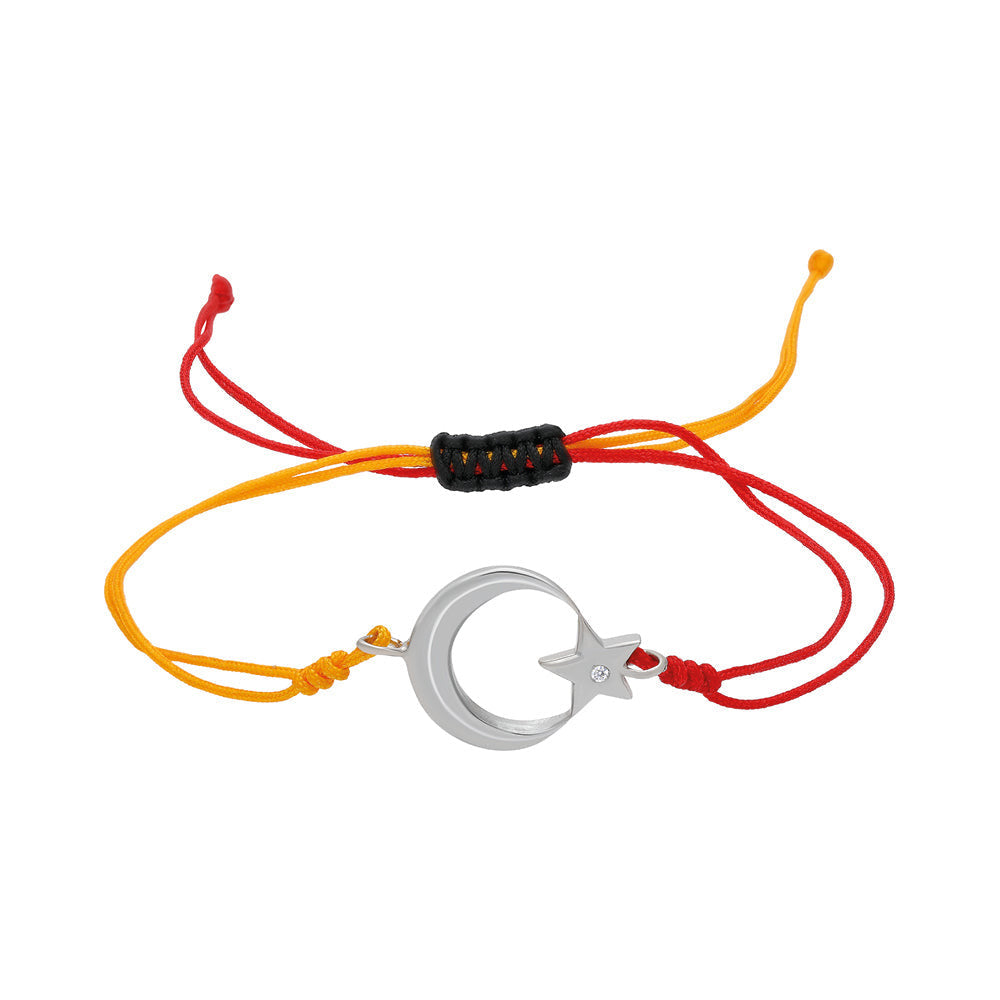 GALATASARAY BİLEKLİK MODEL 2 | 925 GÜMÜŞ