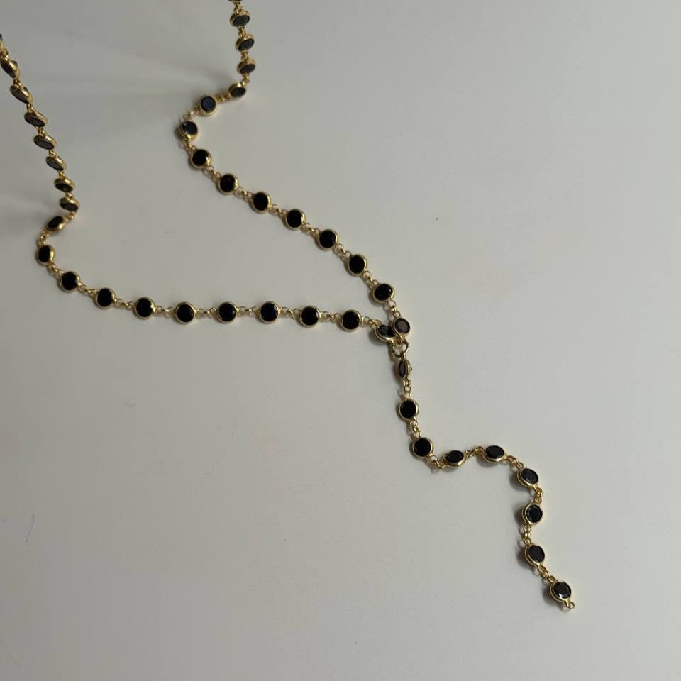 TAŞLI Y ZİNCİR | 925 GÜMÜŞ