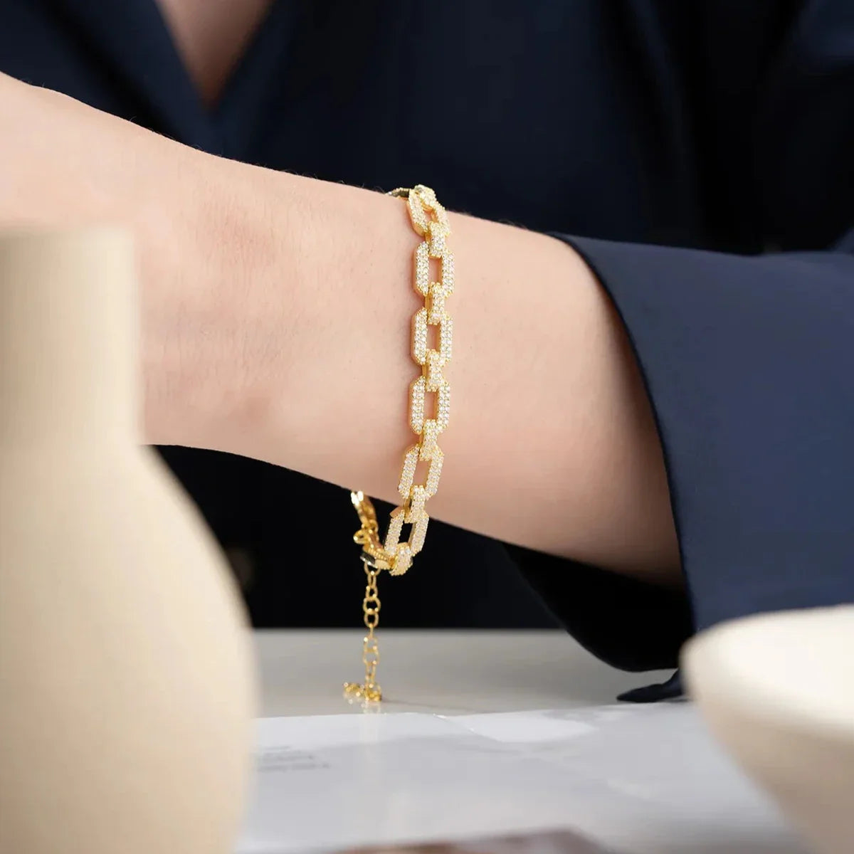 BLISS ZİRKON TAŞLI BİLEKLİK | 925 GÜMÜŞ