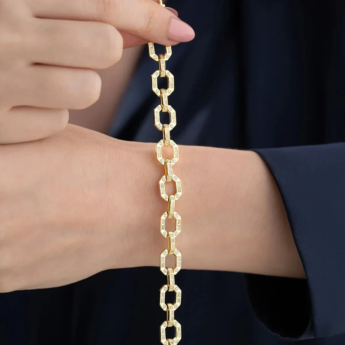 FINESSE TAŞLI BİLEKLİK | 925 GÜMÜŞ