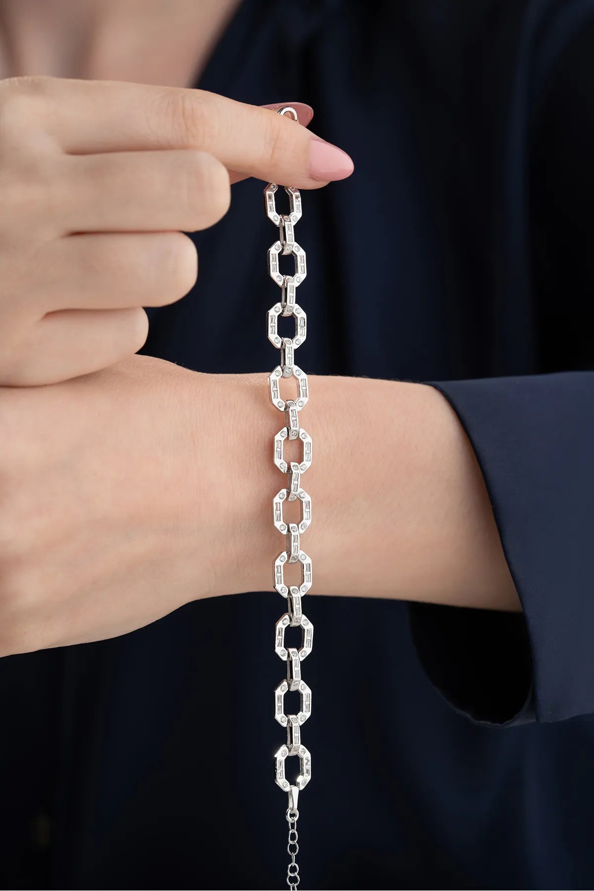 FINESSE TAŞLI BİLEKLİK | 925 GÜMÜŞ