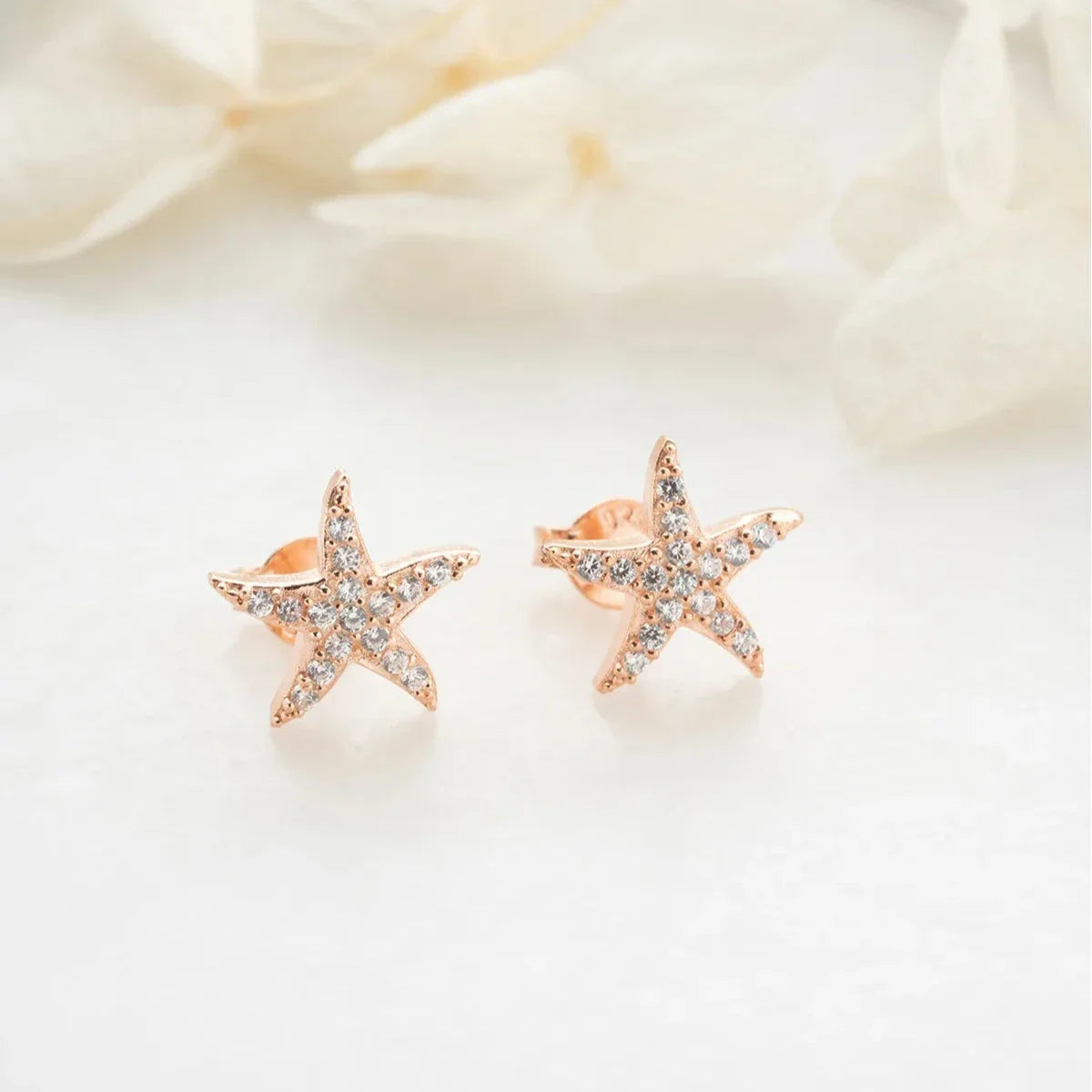 MİNİ DENİZ YILDIZI KÜPE | 925 GÜMÜŞ