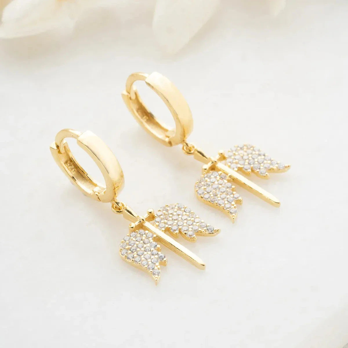 KANATLI KÜPE | 925 GÜMÜŞ