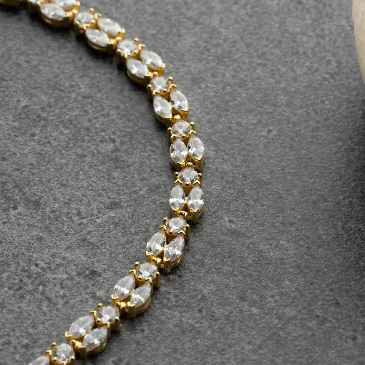 MEKİK TAŞLI BİLEKLİK | 925 GÜMÜŞ