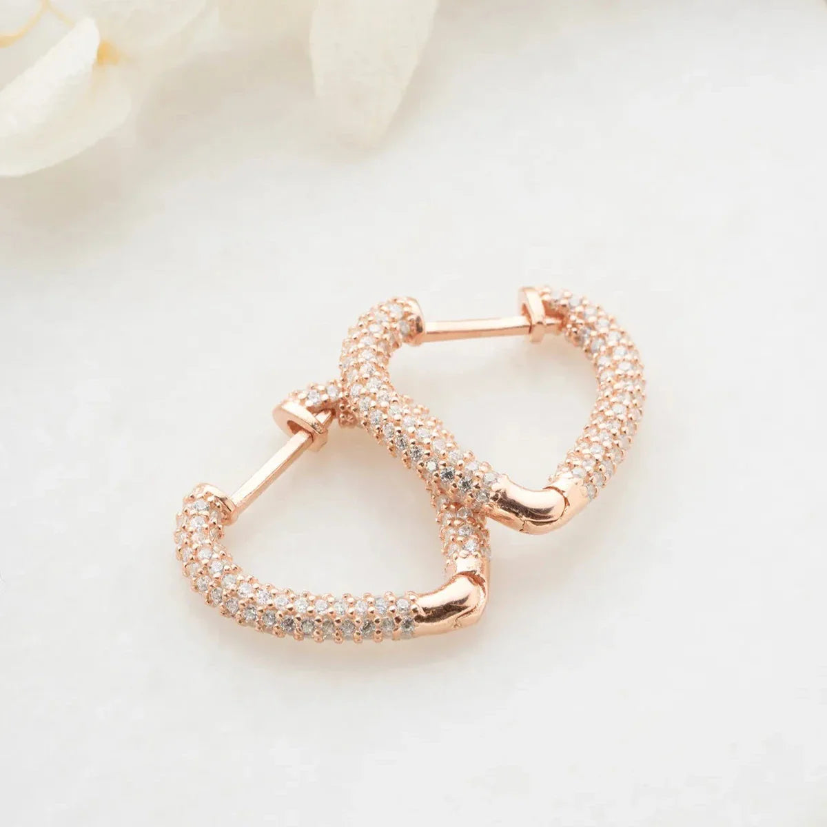 HEART ZİRKON KÜPE | 925 GÜMÜŞ