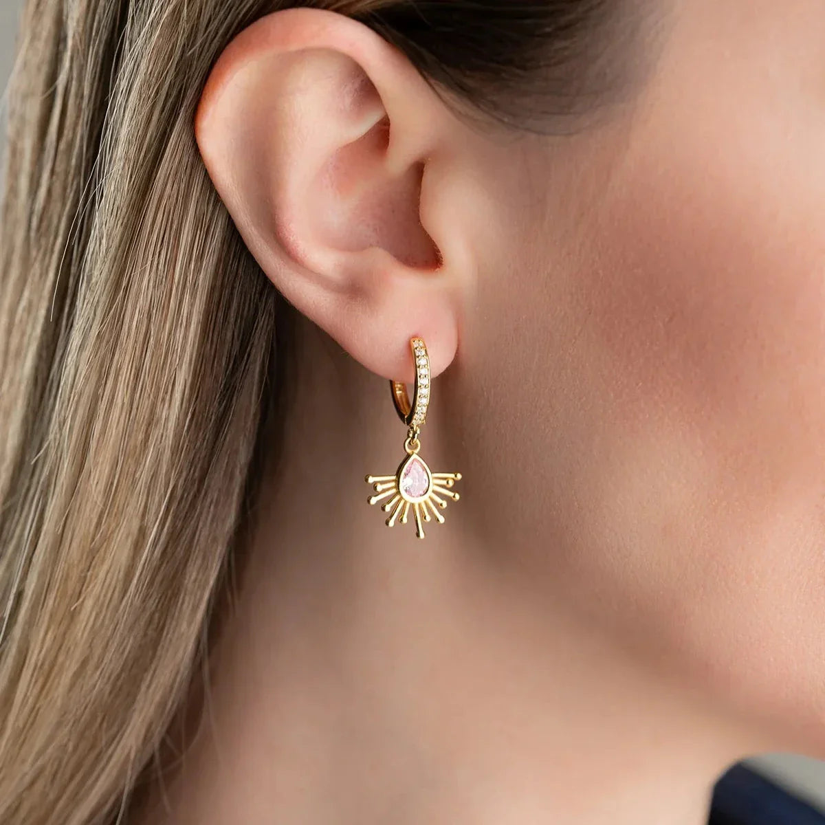 GÜNEŞ MODEL CORAL KÜPE | 925 GÜMÜŞ