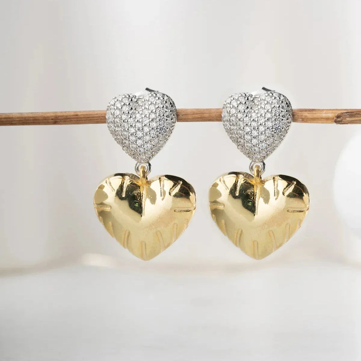 DOUBLE KALP KÜPE | 925 GÜMÜŞ