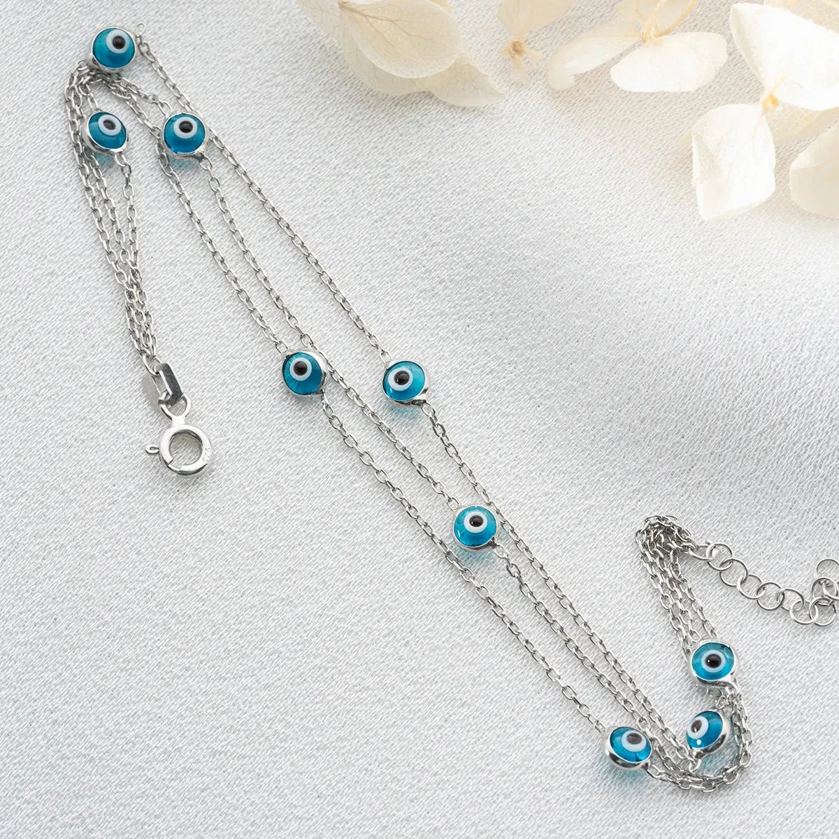 3 SIRA NAZAR BİLEKLİK | 925 GÜMÜŞ