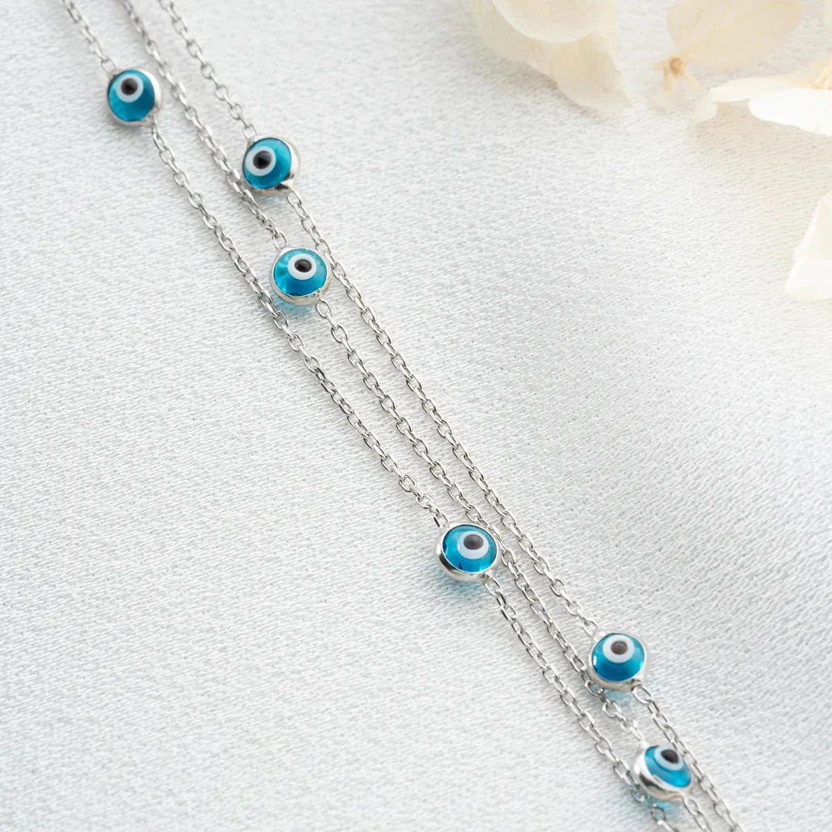 3 SIRA NAZAR BİLEKLİK | 925 GÜMÜŞ
