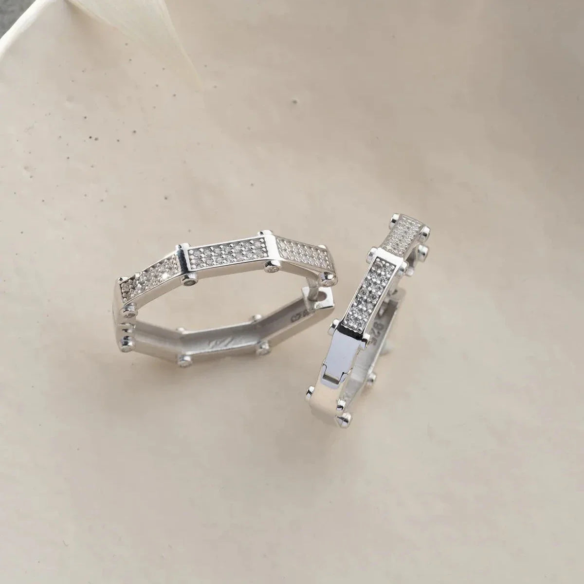 TREND OVAL KÜPE | 925 GÜMÜŞ