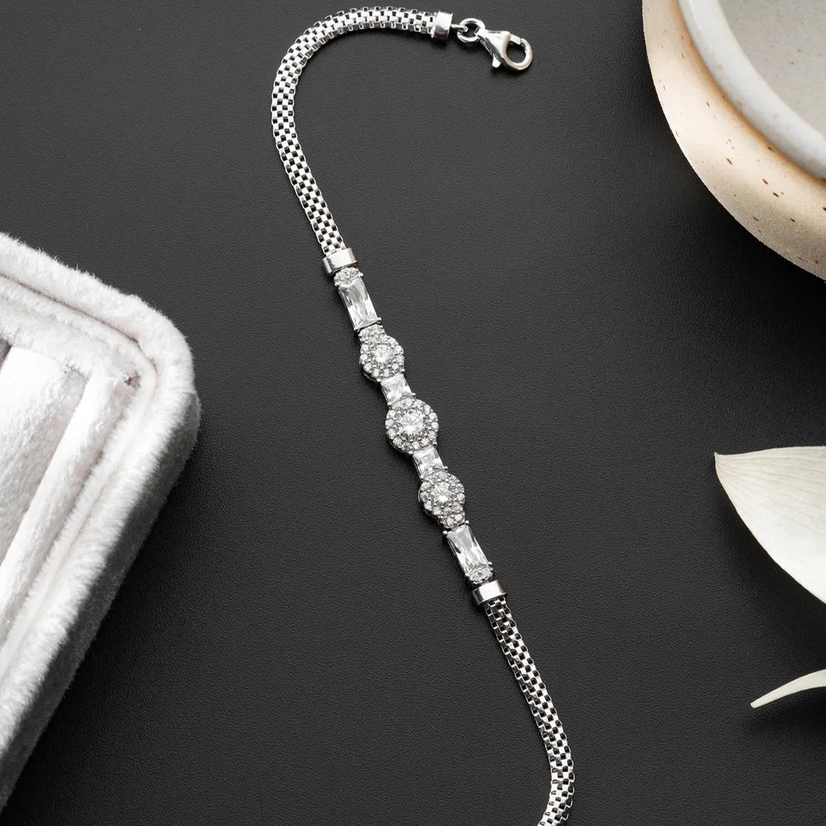 DIAMOND BLOOM BİLEKLİK | 925 GÜMÜŞ