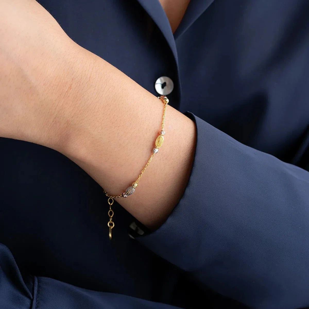 KAFESLİ DORICA BİLEKLİK | 925 GÜMÜŞ