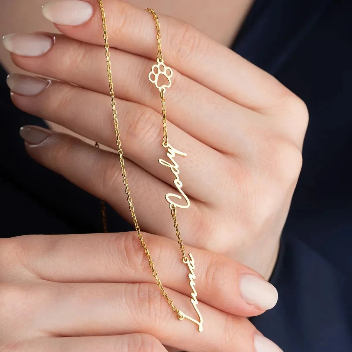 PATİLİ İSİM KOLYE | 925 GÜMÜŞ