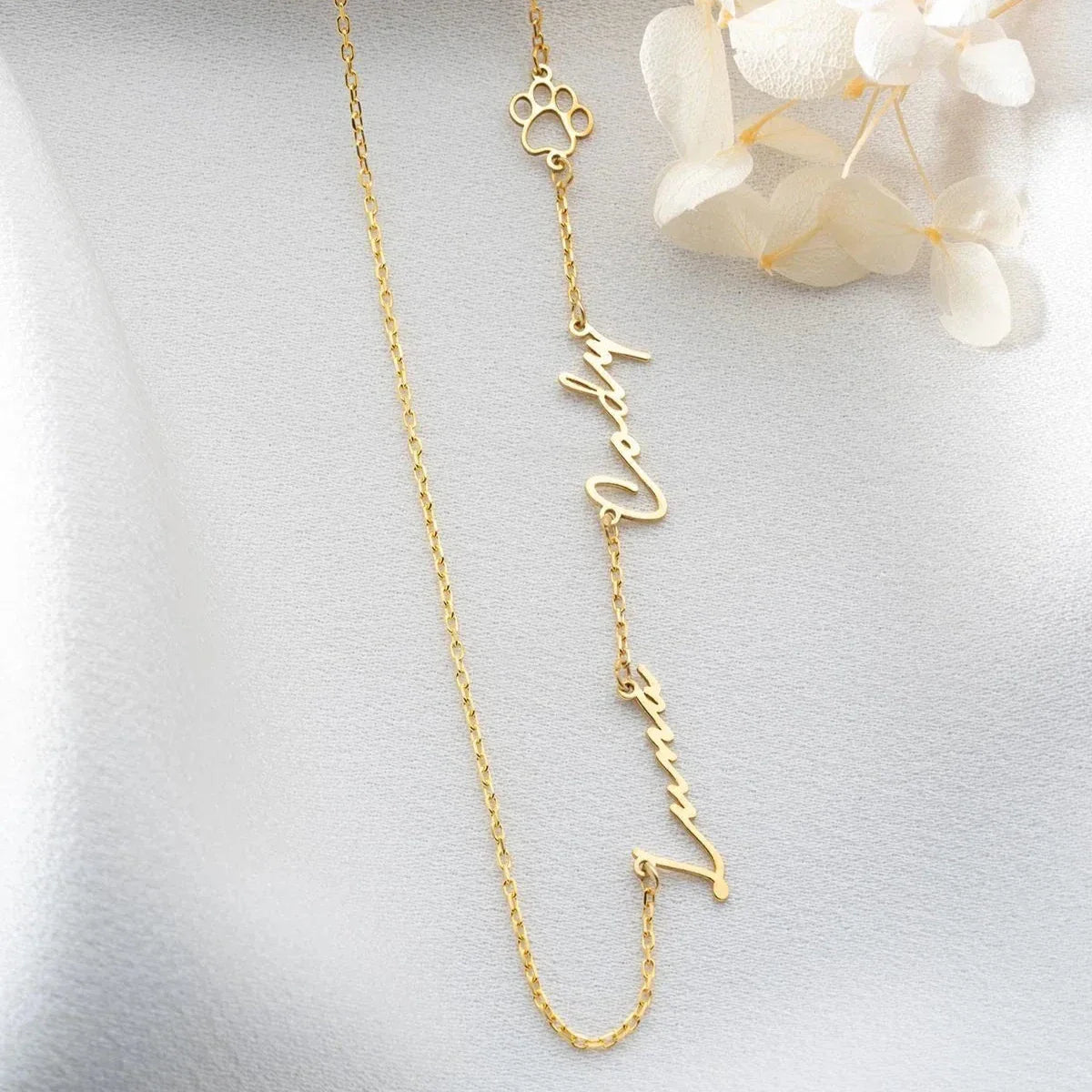 PATİLİ İSİM KOLYE | 925 GÜMÜŞ