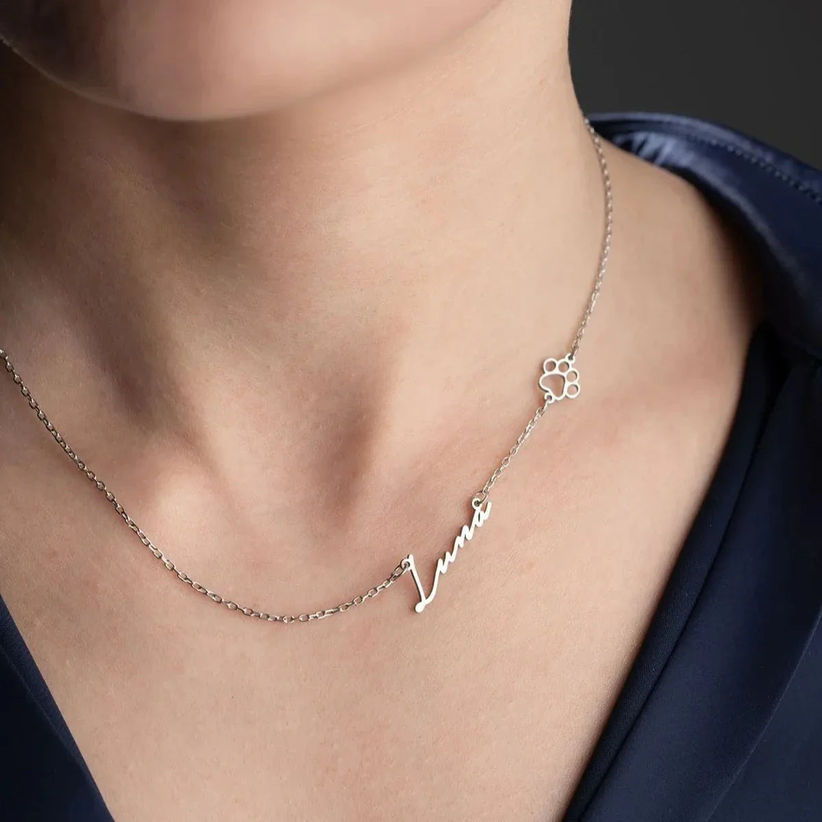 PATİLİ İSİM KOLYE | 925 GÜMÜŞ