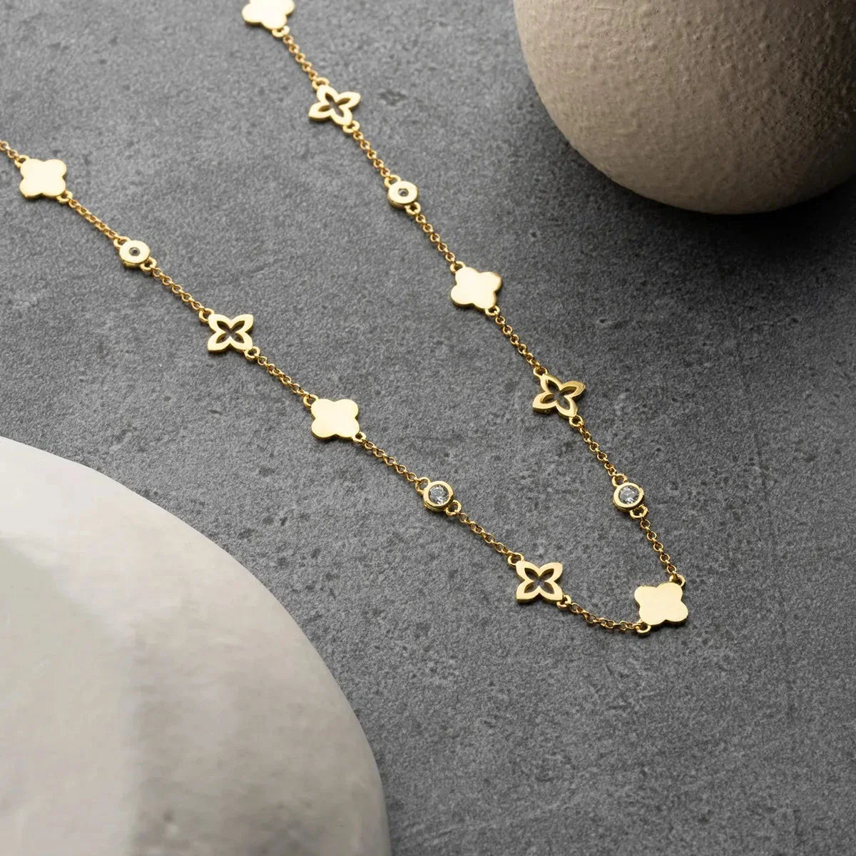 YONCA ŞANS KOLYE | 925 GÜMÜŞ