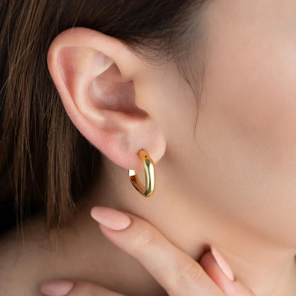 HALKA ÇİVİLİ KÜPE | 925 GÜMÜŞ