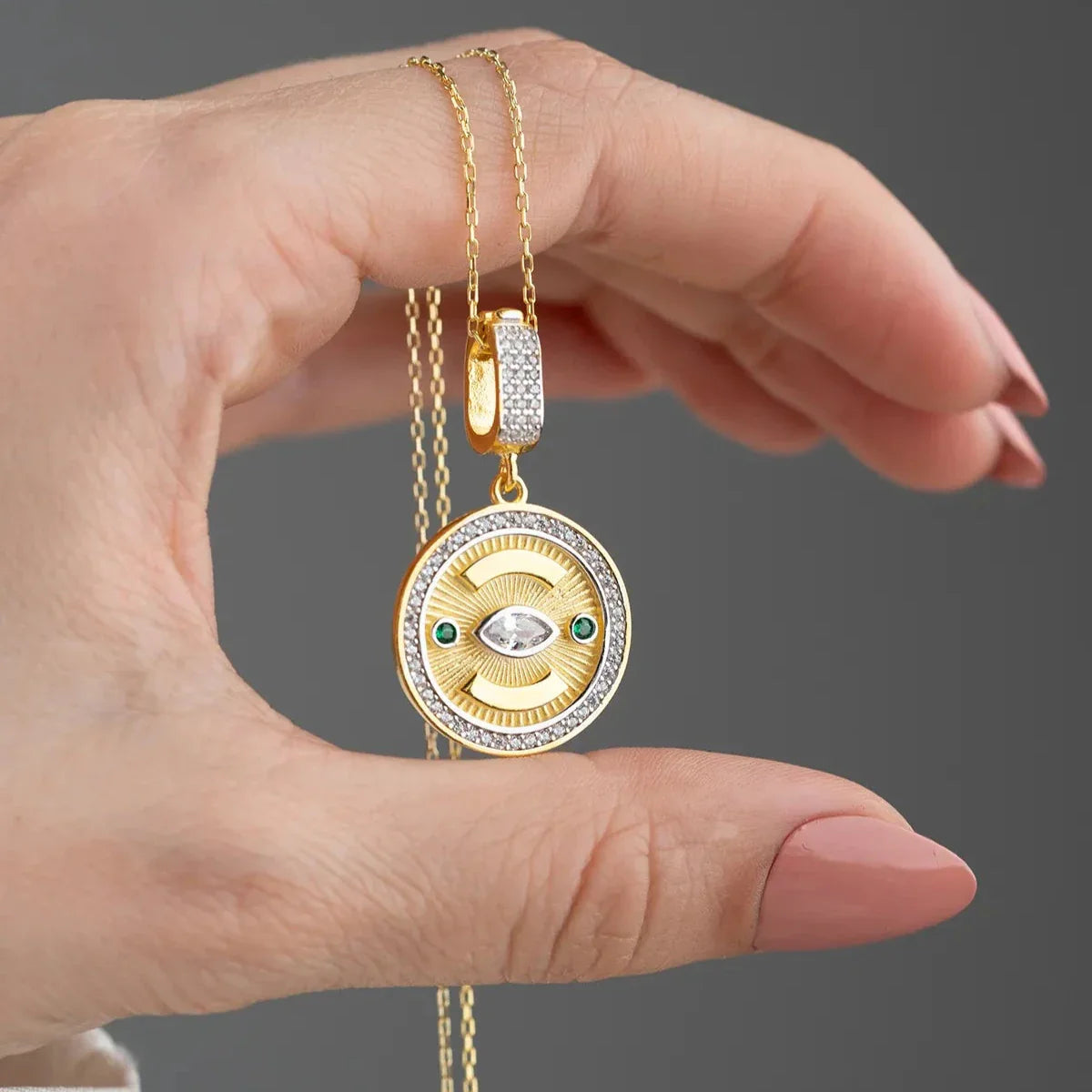 RUBY MOON KOLYE | 925 GÜMÜŞ