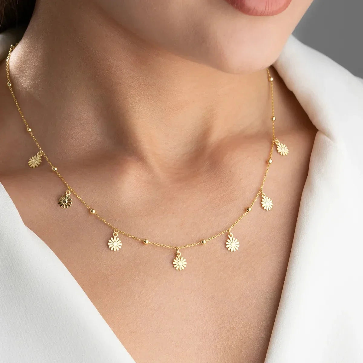 PAPATYA ŞANS KOLYE | 925 GÜMÜŞ