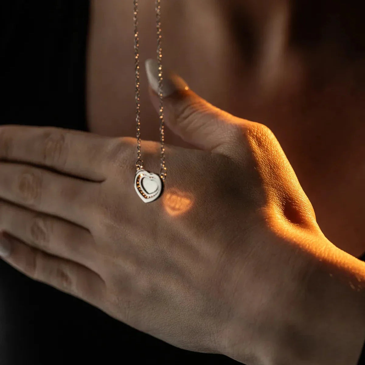 YANSITMALI LOVE KOLYE | 925 GÜMÜŞ