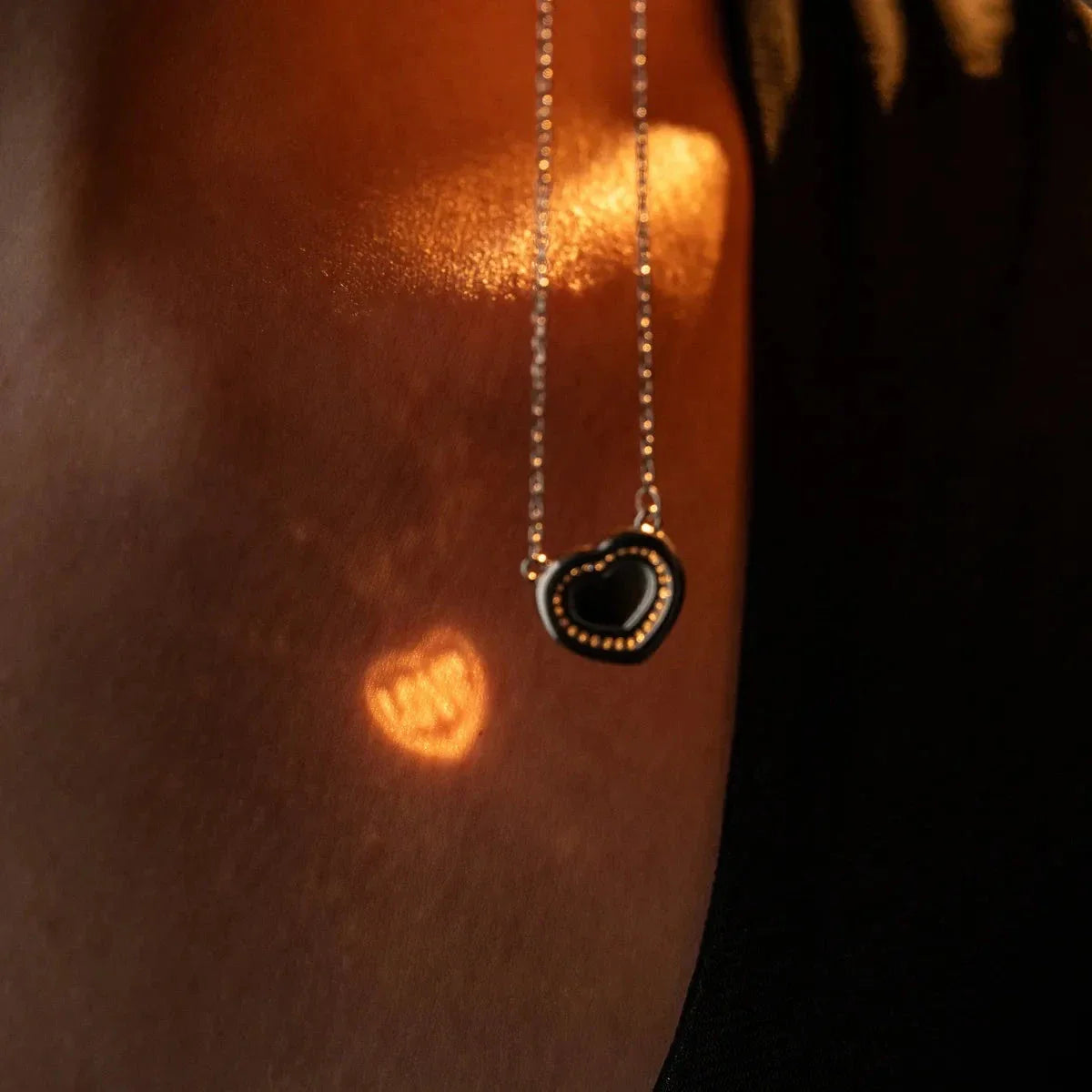 YANSITMALI LOVE KOLYE | 925 GÜMÜŞ