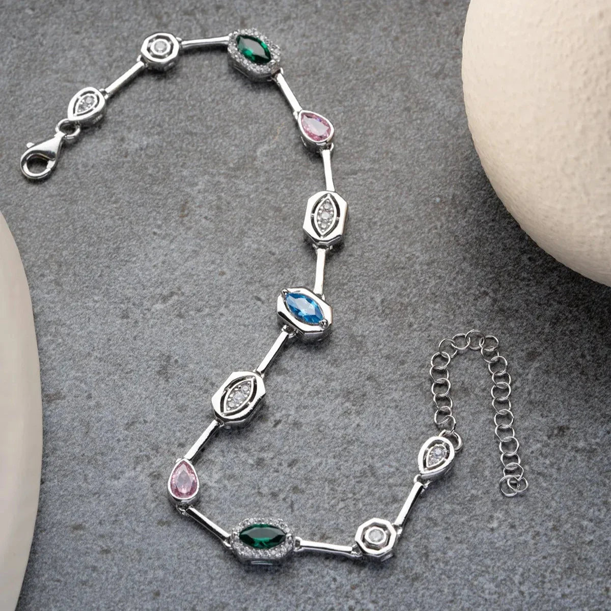 ÇAĞLA MODEL BİLEKLİK | 925 GÜMÜŞ