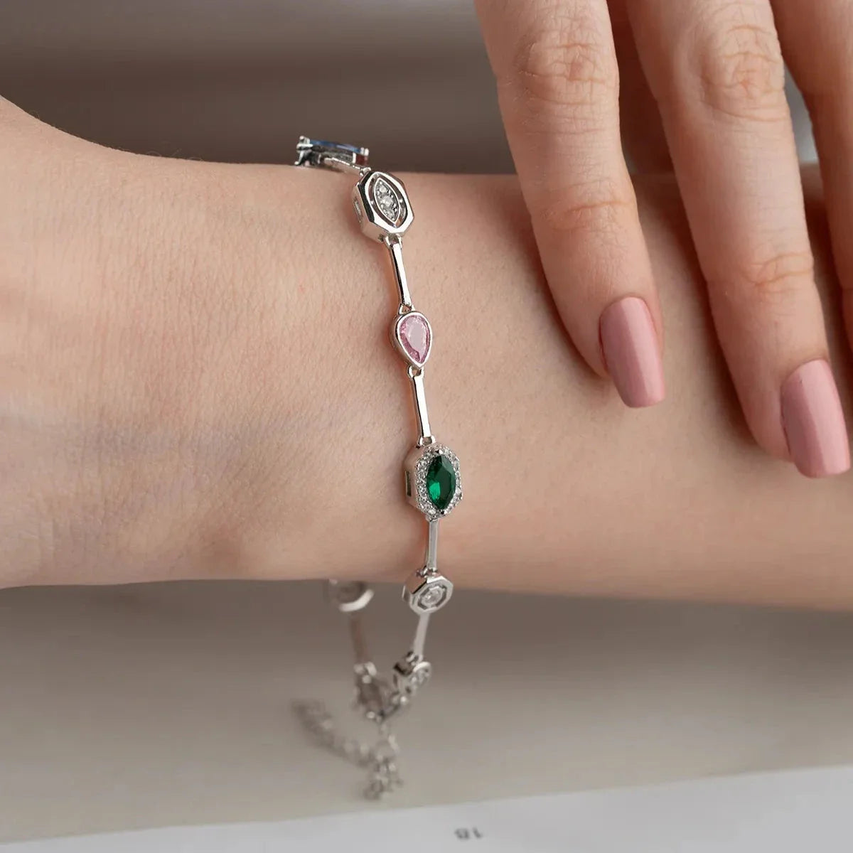 ÇAĞLA MODEL BİLEKLİK | 925 GÜMÜŞ