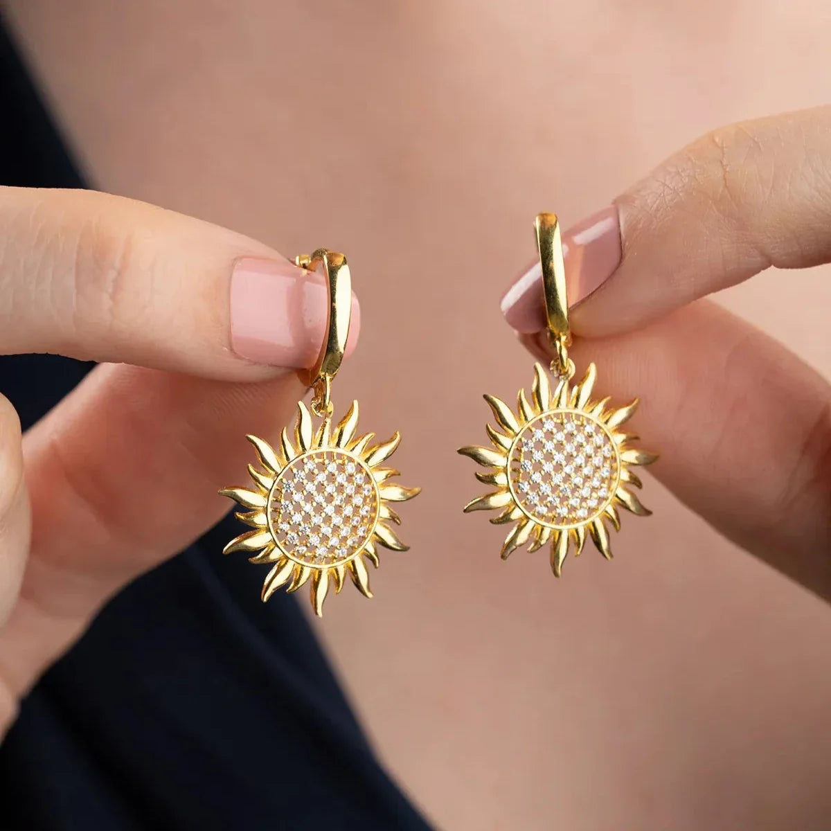 GÜNEŞ KÜPE | 925 GÜMÜŞ