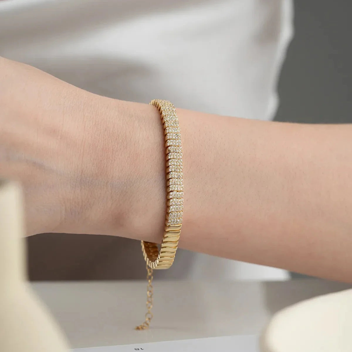 VELINA BİLEKLİK | 925 GÜMÜŞ