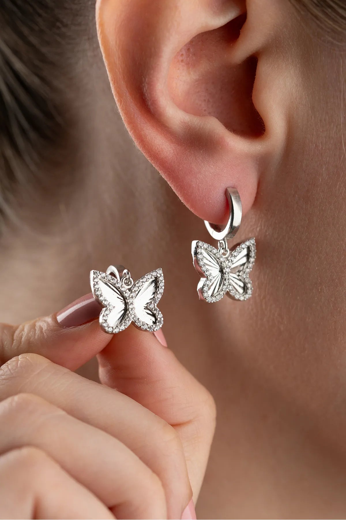 BUTTERFLY SHINE KÜPE | 925 GÜMÜŞ