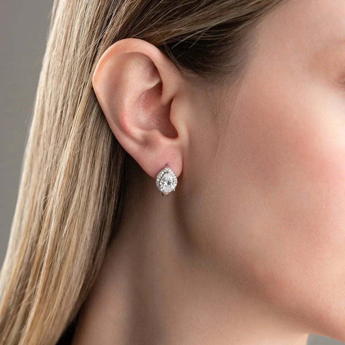 DAMLA TAŞLI KÜPE | 925 GÜMÜŞ