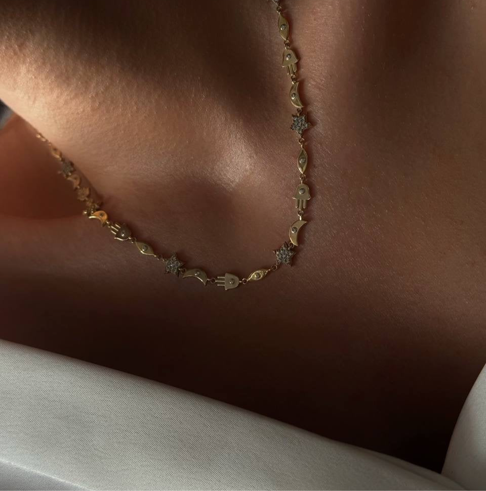 NYX KOLYE | 925 GÜMÜŞ