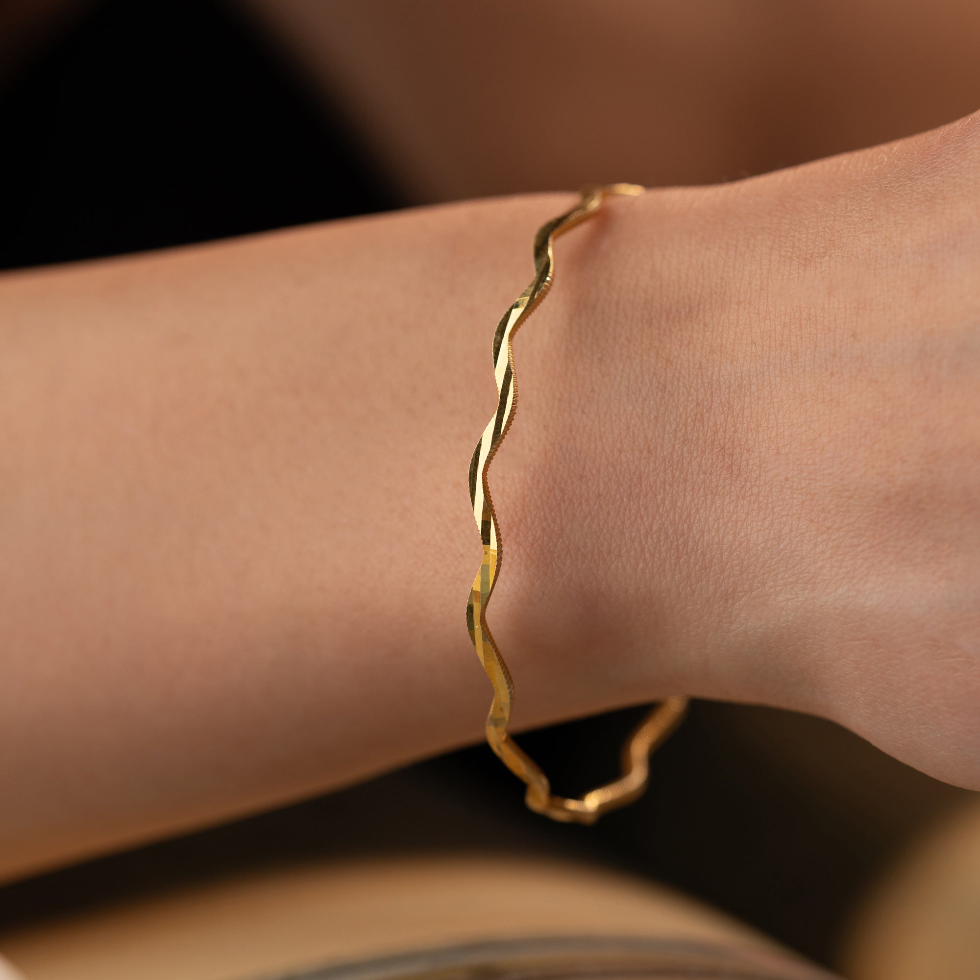 ZİKZAK AJDA BİLEZİK | 925 GÜMÜŞ