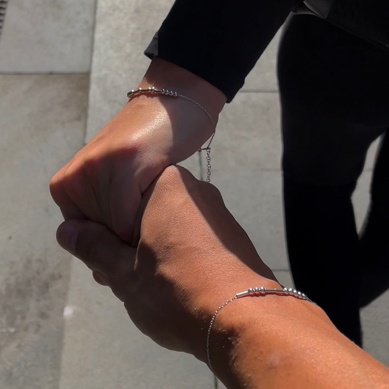 MORS ÇİFT BİLEKLİK | 925 GÜMÜŞ