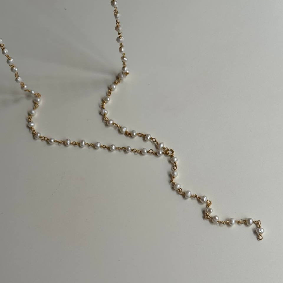 İNCİ Y ZİNCİR | 925 GÜMÜŞ