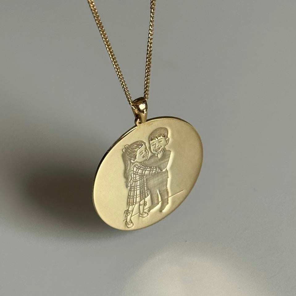 ÇİZİM KOLYE | 925 GÜMÜŞ