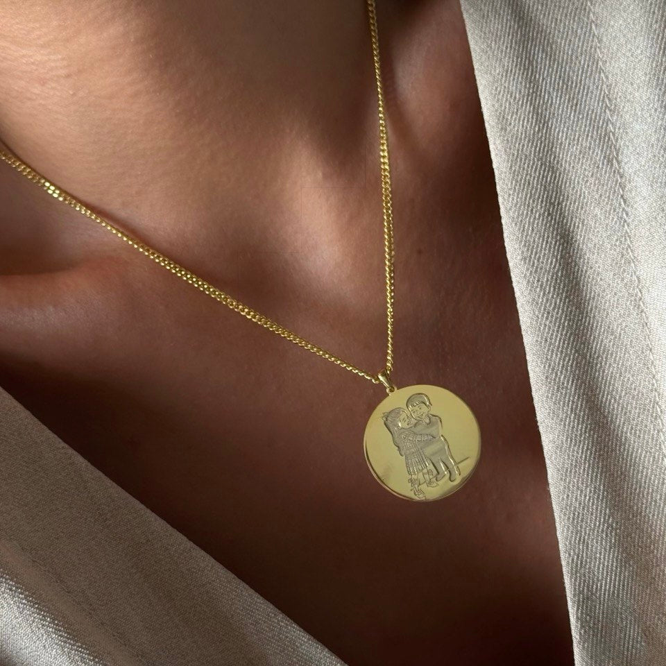 ÇİZİM KOLYE | 925 GÜMÜŞ