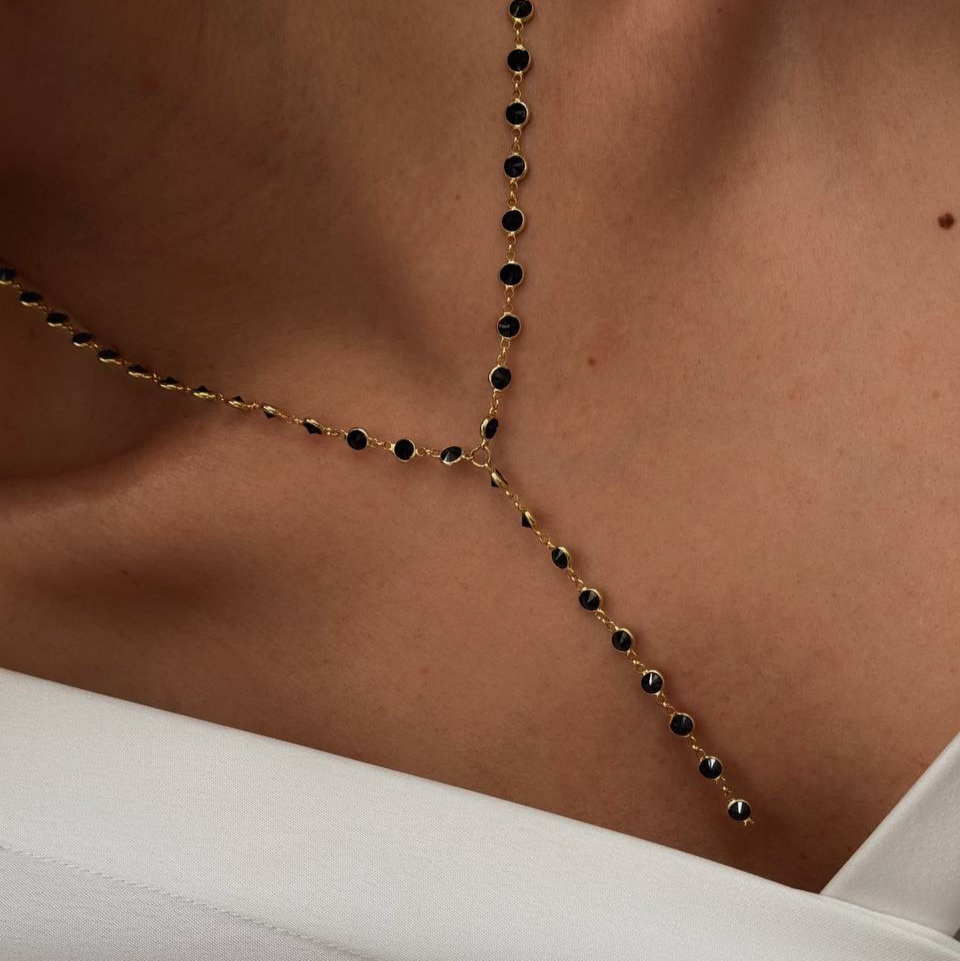 TAŞLI Y ZİNCİR | 925 GÜMÜŞ