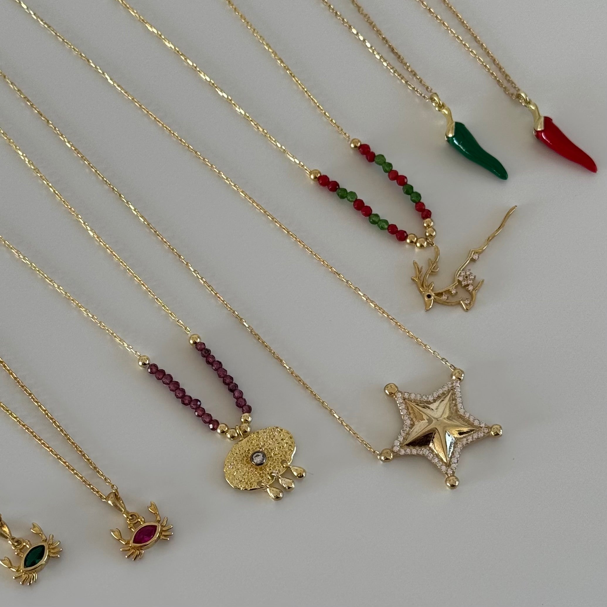 CORNİCELLO KOLYE | 925 GÜMÜŞ