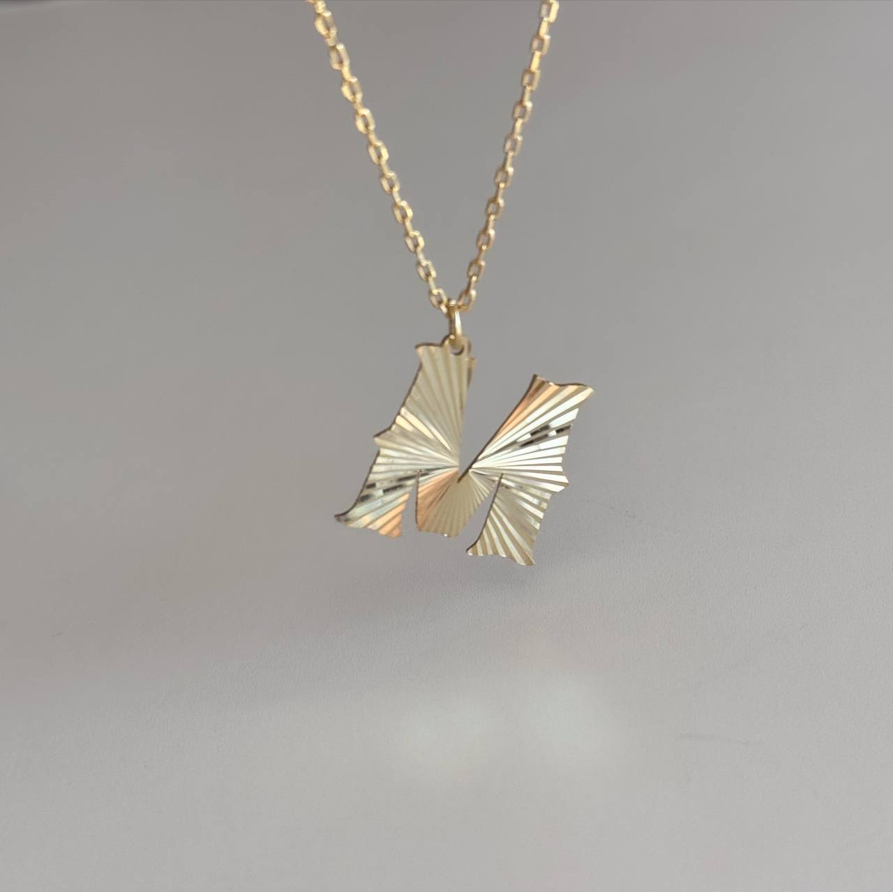 SHINE PLAKA HARF KOLYE | 925 GÜMÜŞ