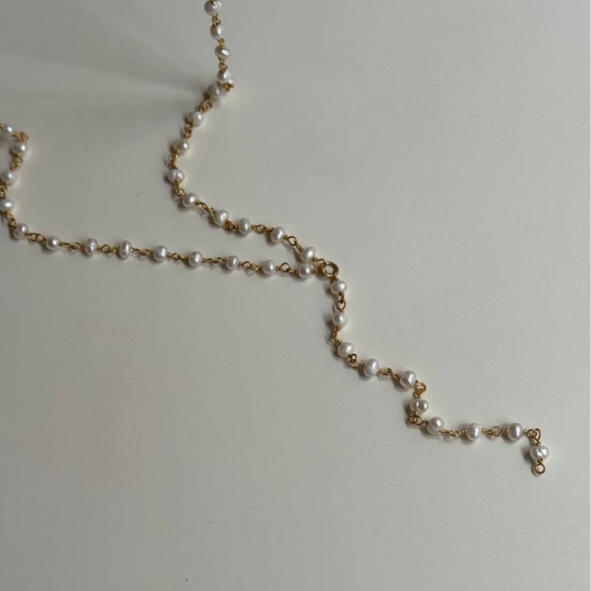 İNCİ Y ZİNCİR | 925 GÜMÜŞ