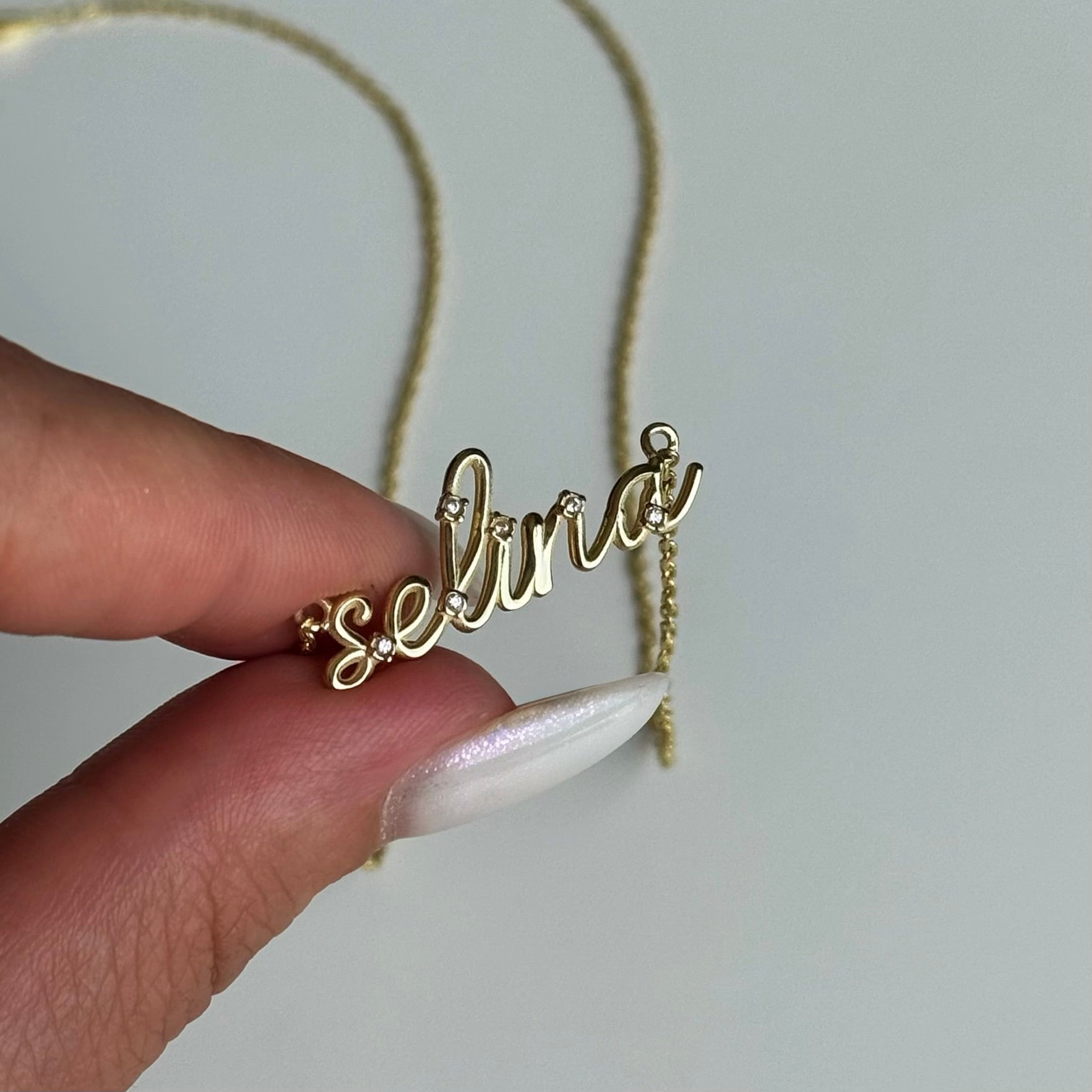 IŞILTILI KOLYE | 925 GÜMÜŞ