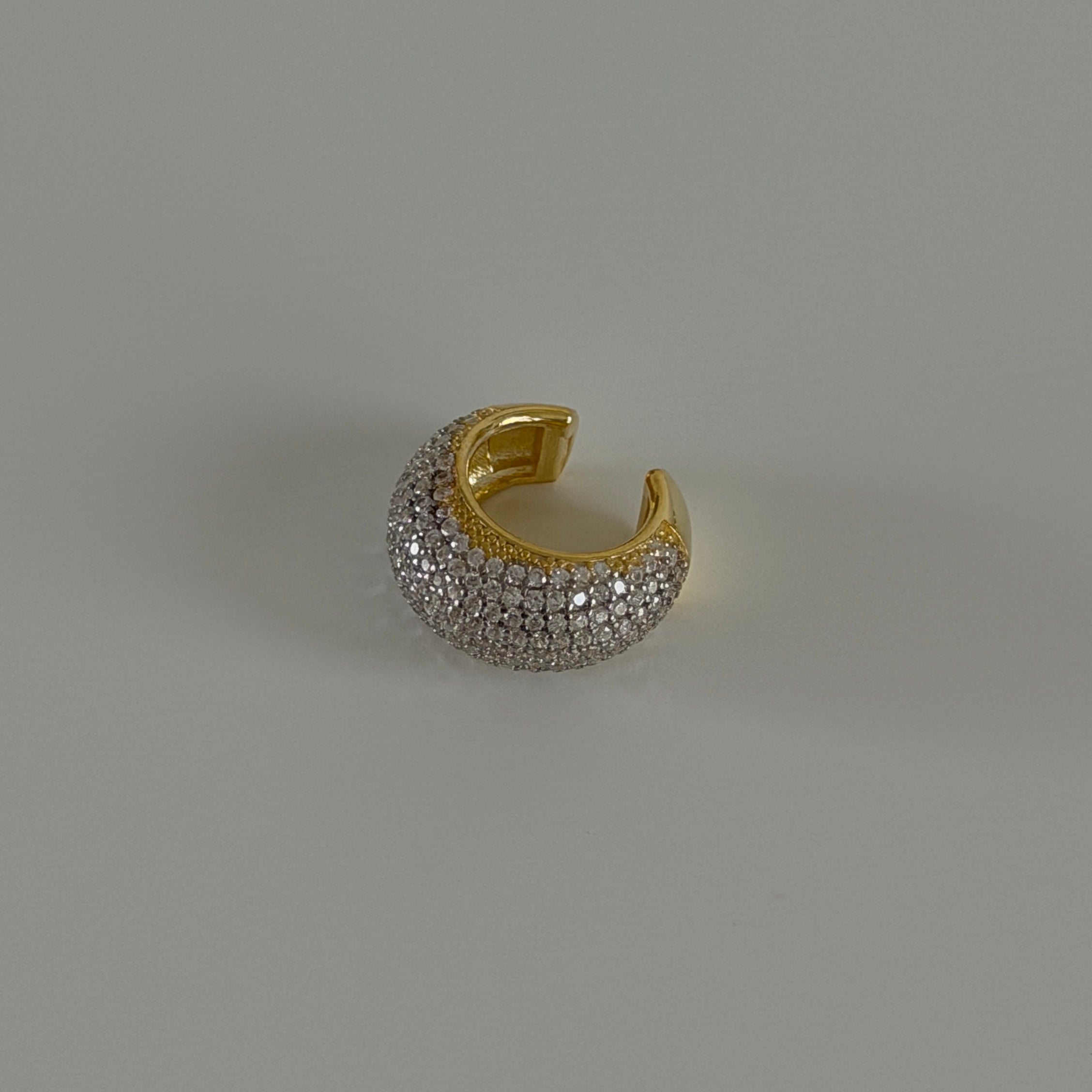 IŞILTILI EARCUFF | 925 GÜMÜŞ