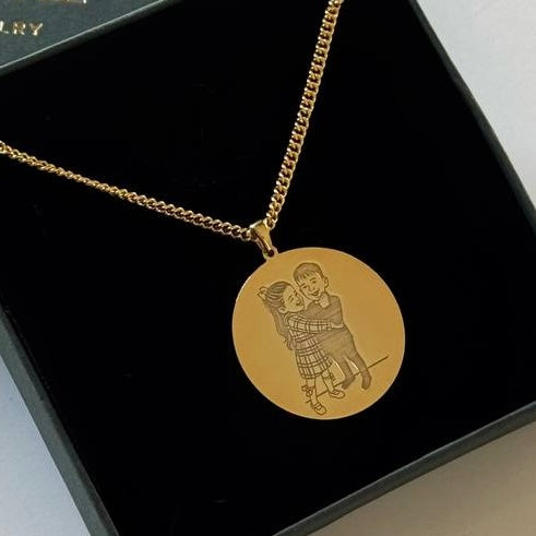 ÇİZİM KOLYE | 925 GÜMÜŞ