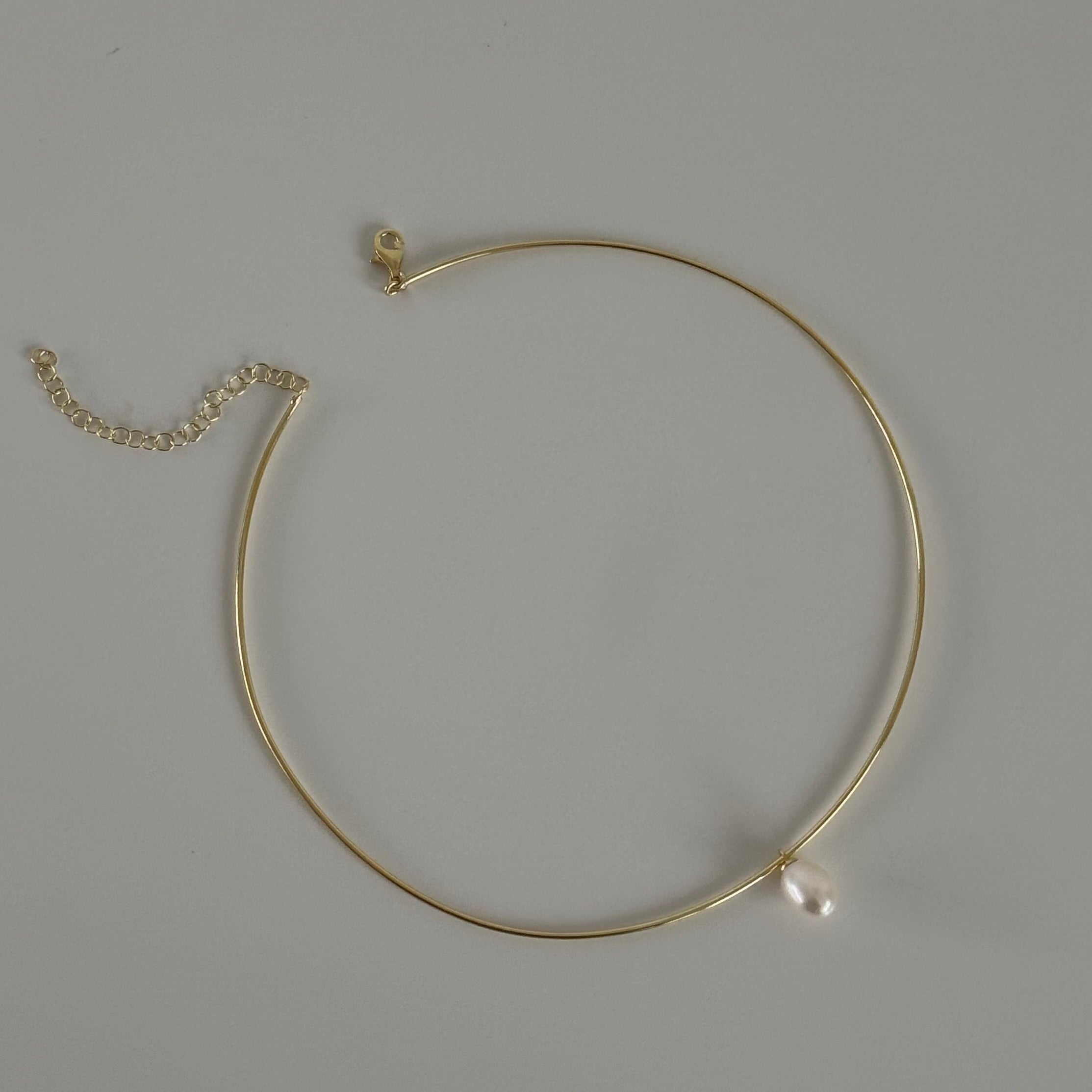 İNCİ CHOCKER KOLYE| 925 GÜMÜŞ