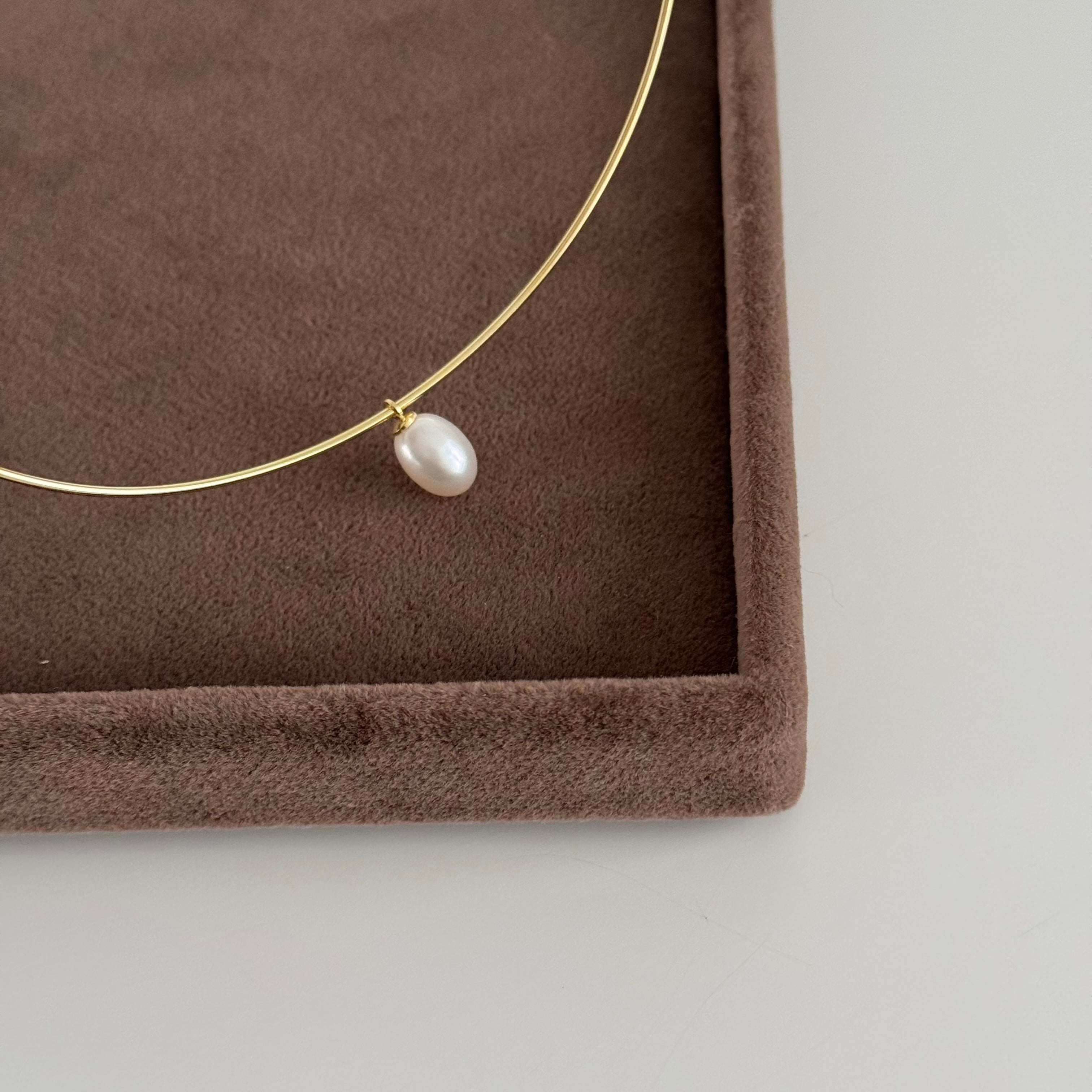 İNCİ CHOCKER KOLYE| 925 GÜMÜŞ